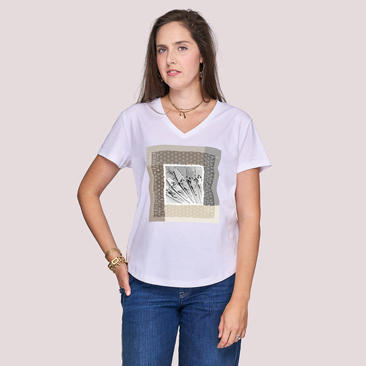 Suzi Roher The Viv T-Shirt - Surfer Girl