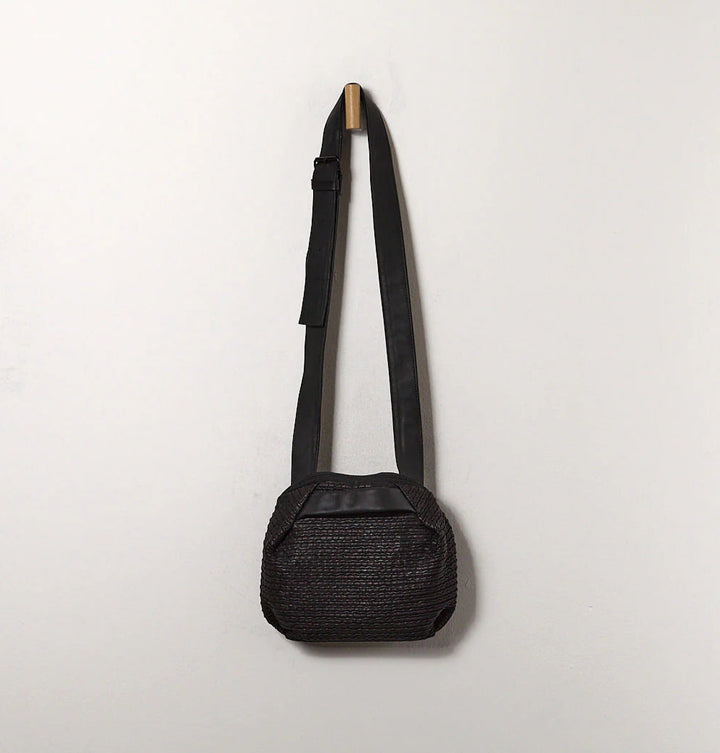 Daniella Lehavi Billie Crossbody Bag in Wavy Black available at Barbara Katz