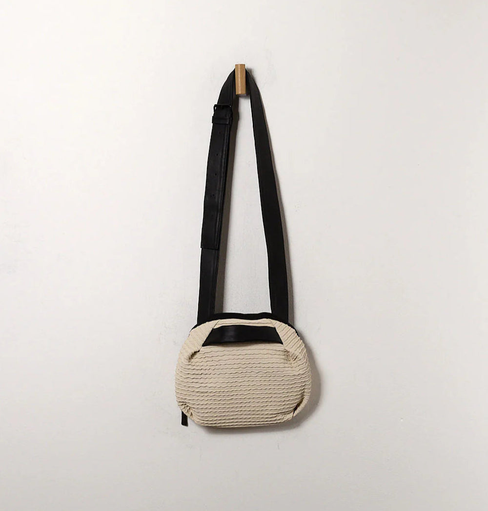 Daniella Lehavi Billie Crossbody Bag in Wavy Cream available at Barbara Katz