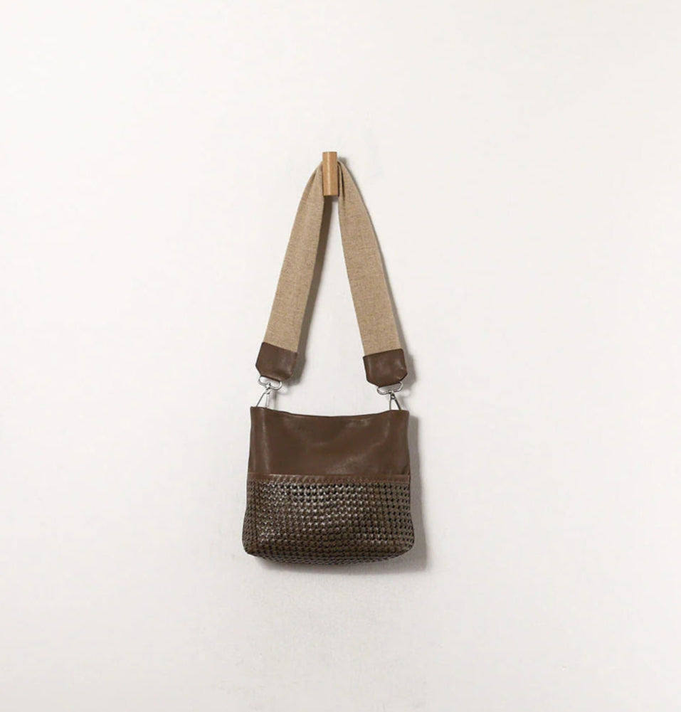 Daniella Lehavi Alba Shoulder Bag in Mocca available at Barbara Katz