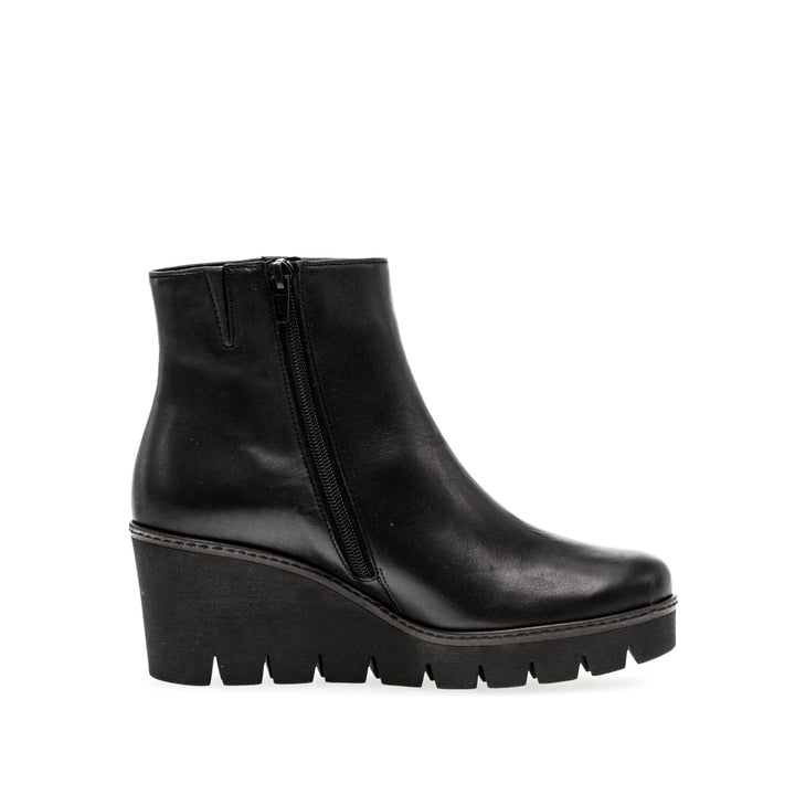 Gabor Leather Boots 34.780.27 - Black available at Barbara Katz