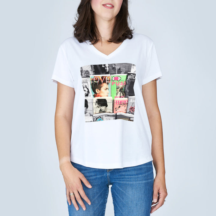 Suzi Roher The Viv T-Shirt - Magazine Rack