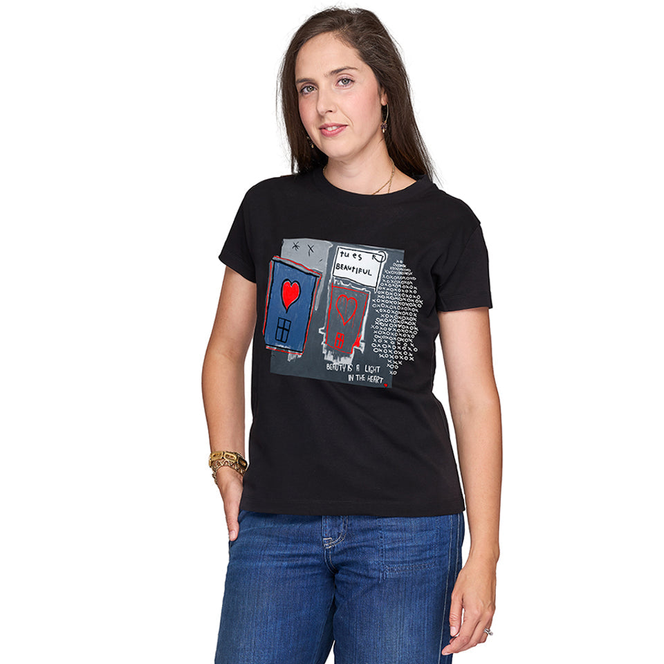 Suzi Roher The Niki T-Shirt - Beauty Is