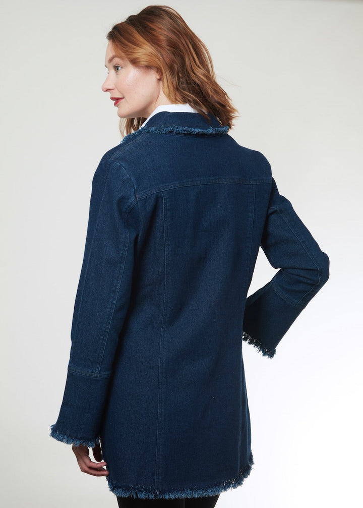 Dizzy-Lizzie Park Slope Denim Jacket - Denim available at Barbara Katz