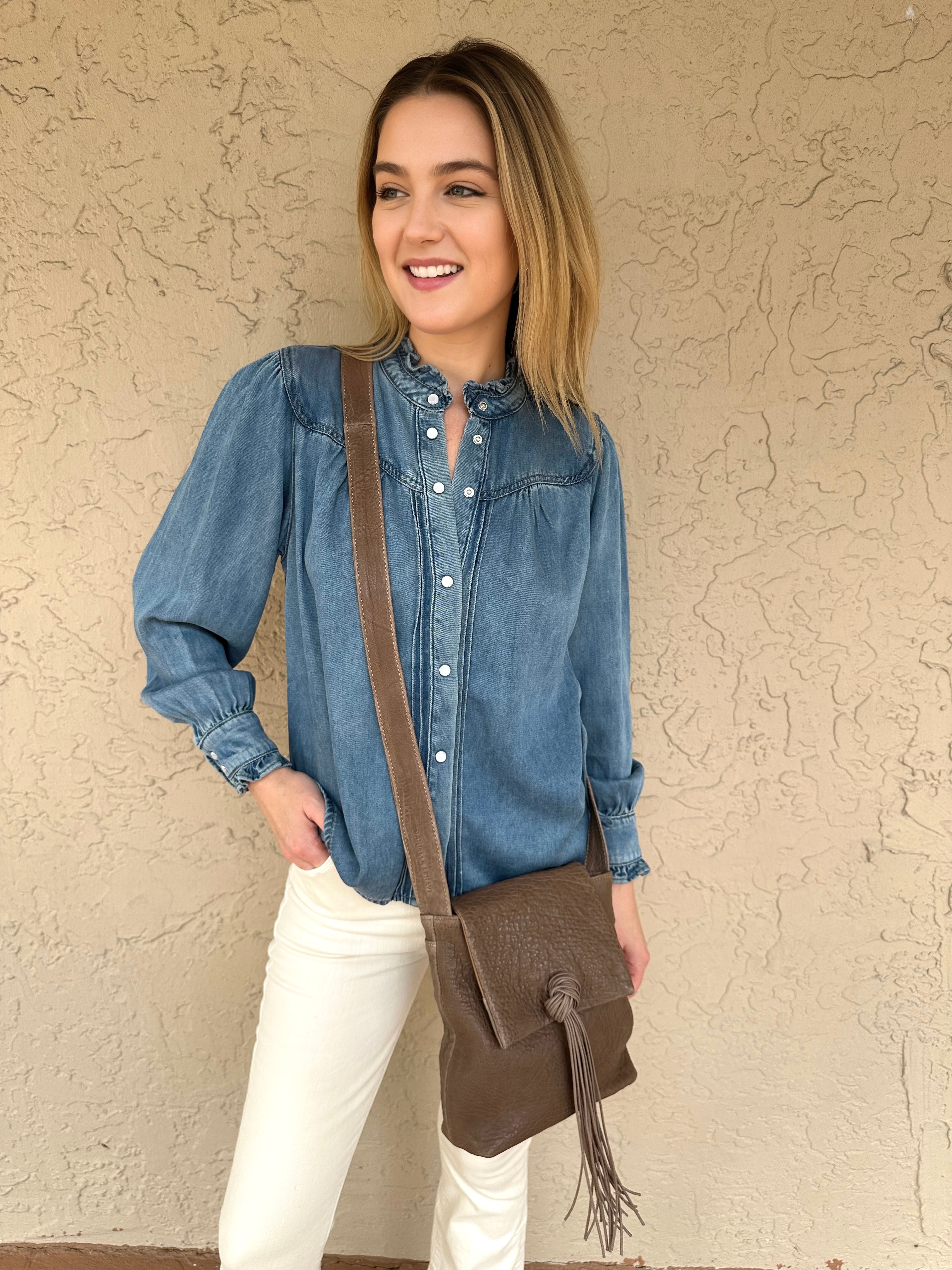 Laura Denim Yoke Shirt