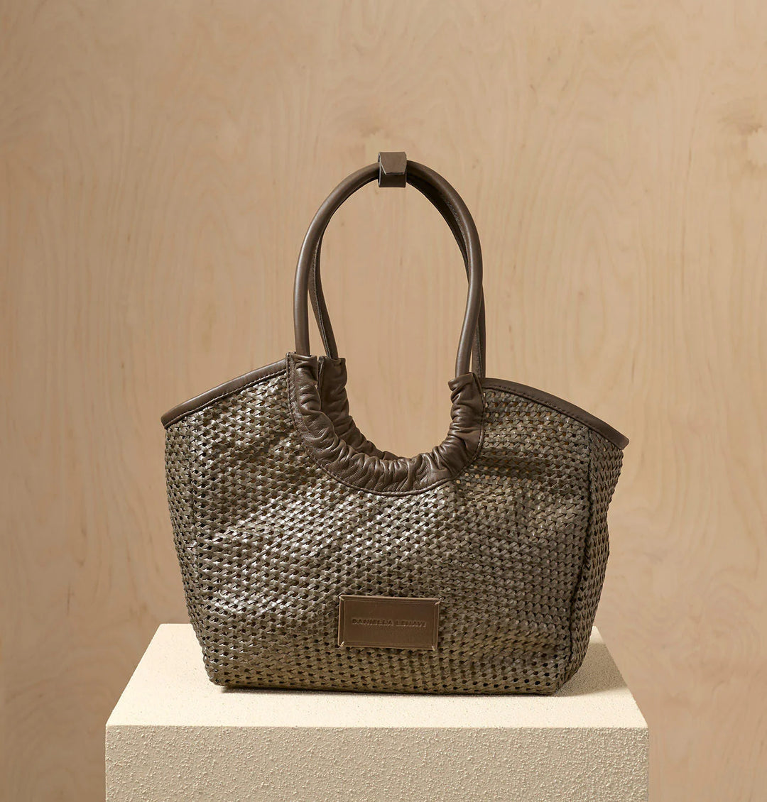 Daniella Lehavi Alba Tote Bag in Grey available at Barbara Katz