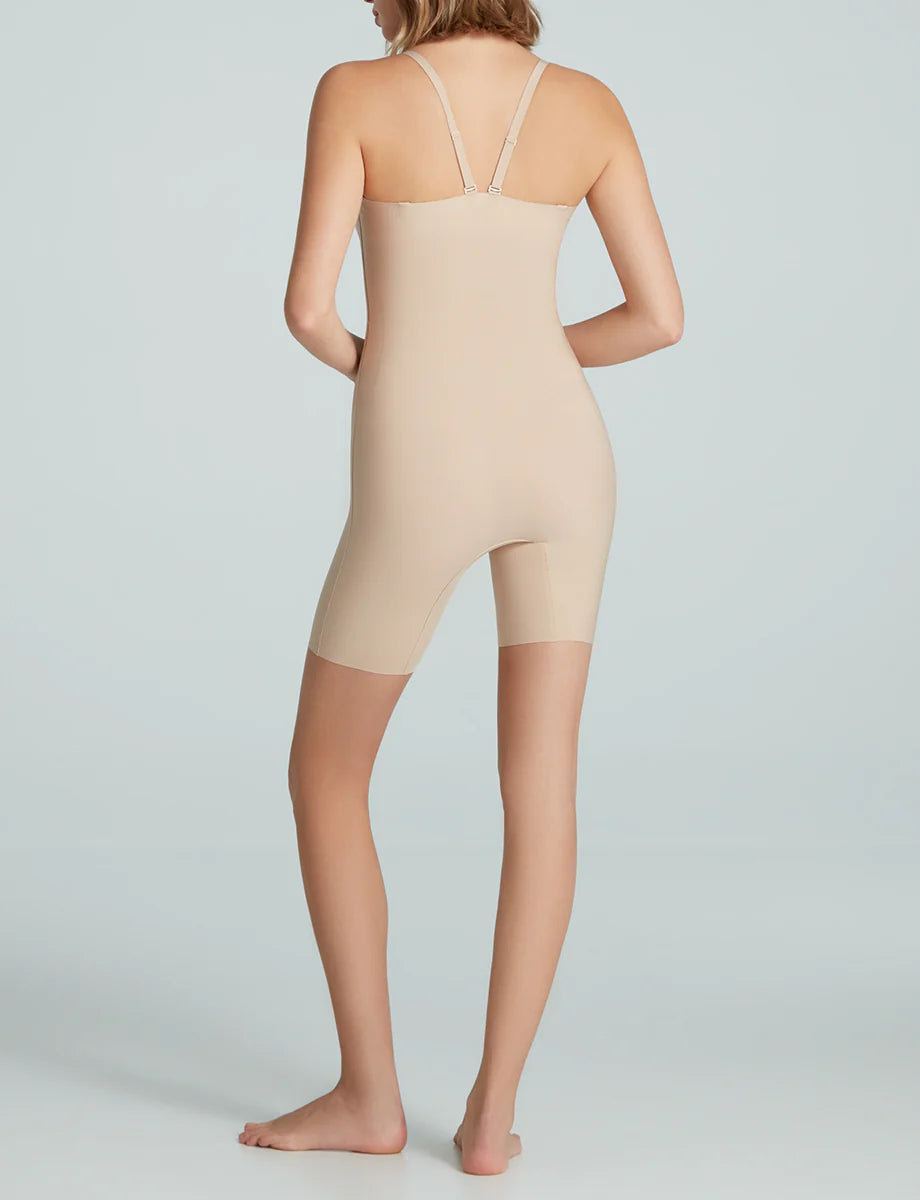 Commando Zone Smoothing Bodyshort in Tan available at Barbara Katz