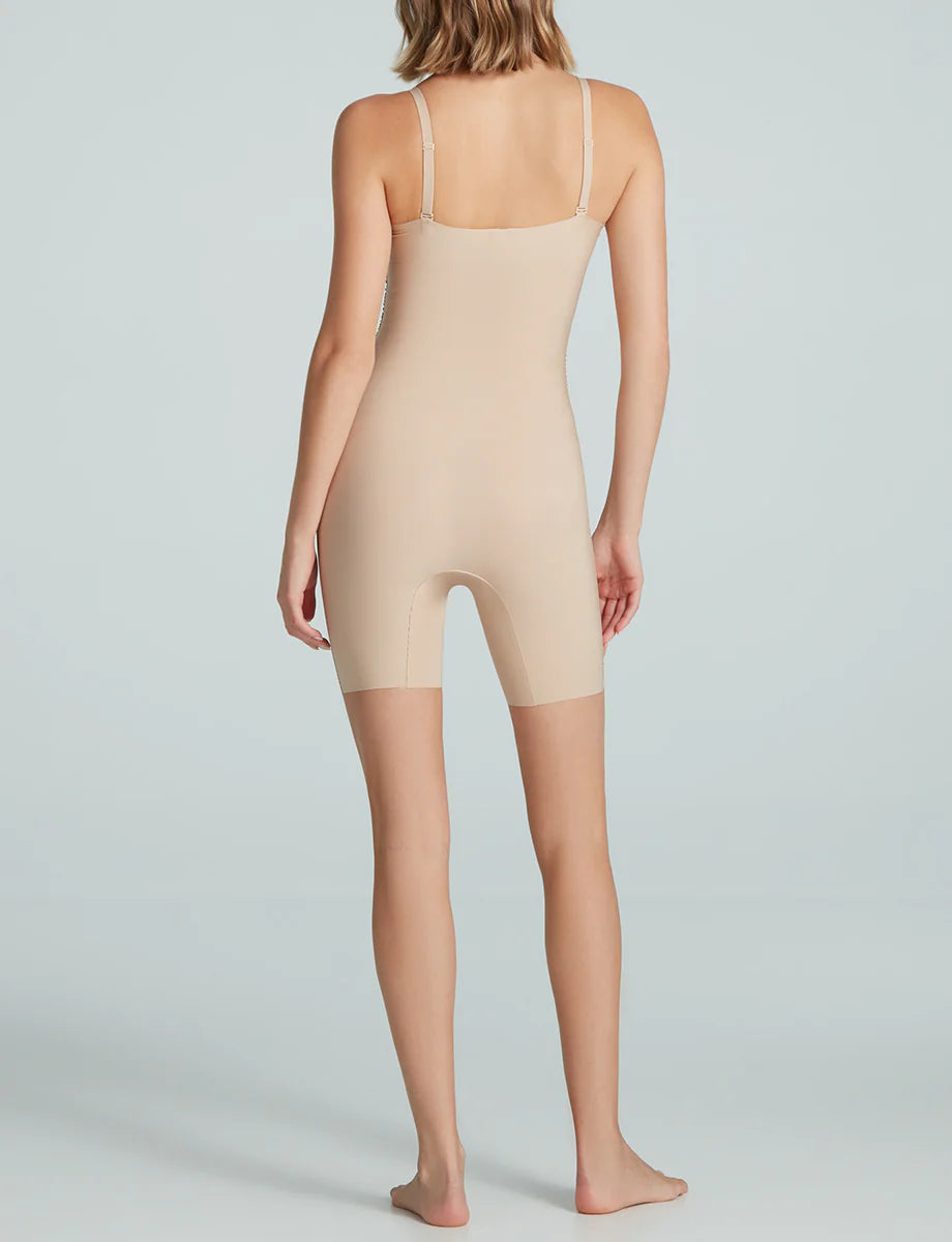 Commando Zone Smoothing Bodyshort in Tan available at Barbara Katz