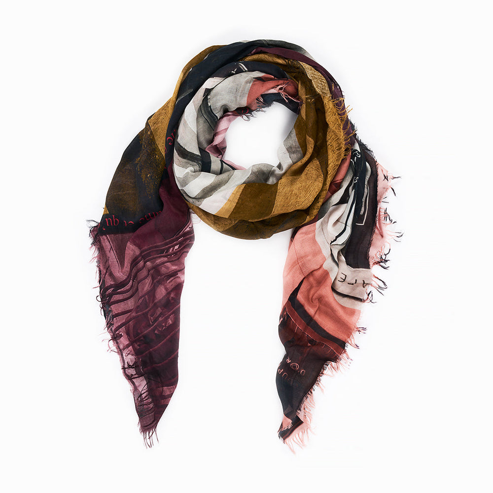 Suzi Roher Color of Love-Browns Scarf