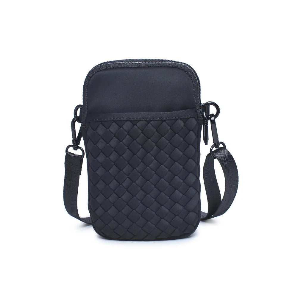 Sol and Selene Divide & Conquer Woven Crossbody - Black