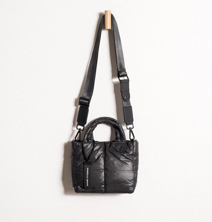 Daniella Lehavi Quilt Mini Bag in Black available at Barbara Katz