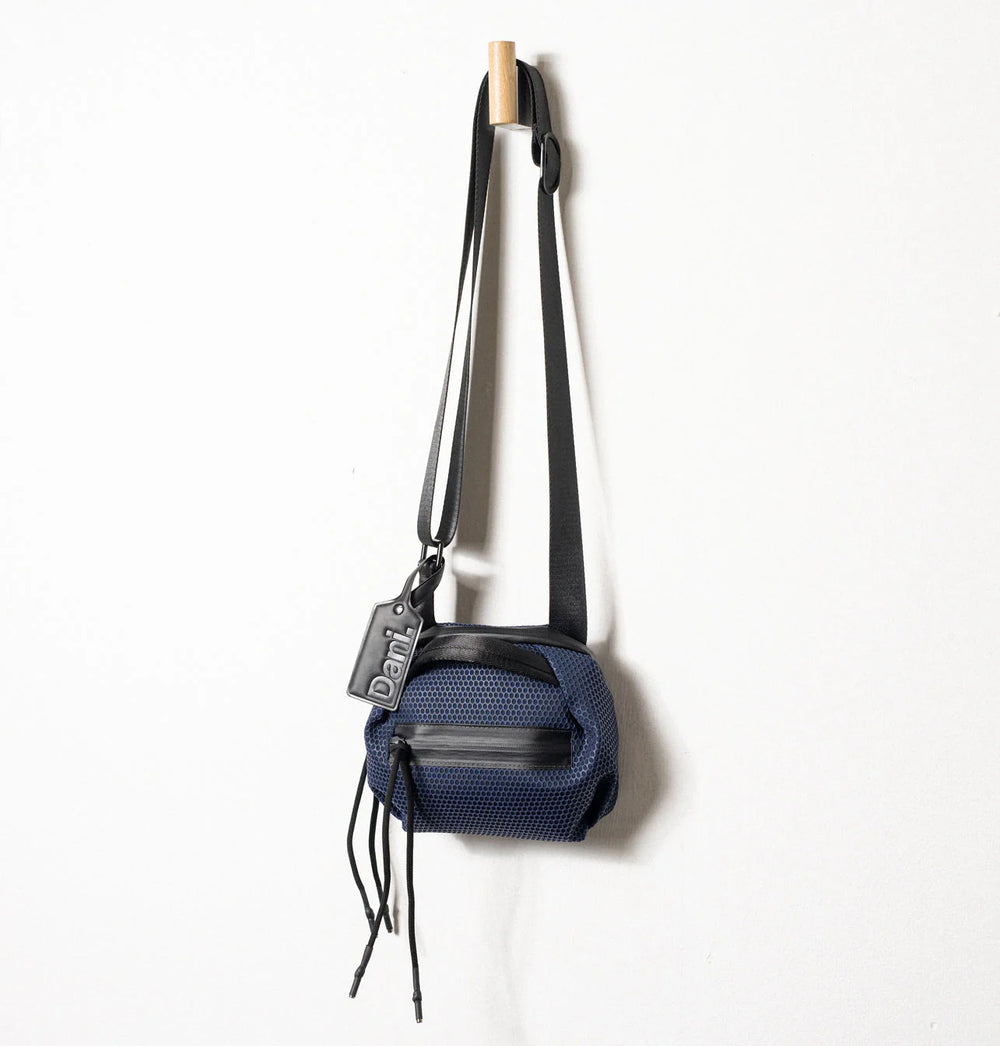 Daniella Lehavi Bonnie Mini Crossbody Bag in Navy available at Barbara Katz