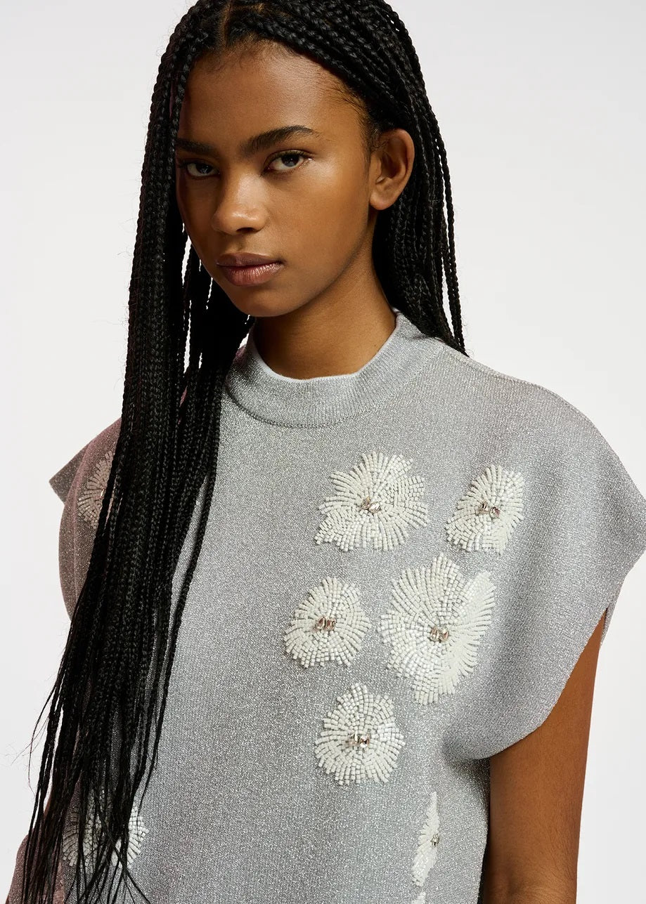 Zara 2025 embellished jumper