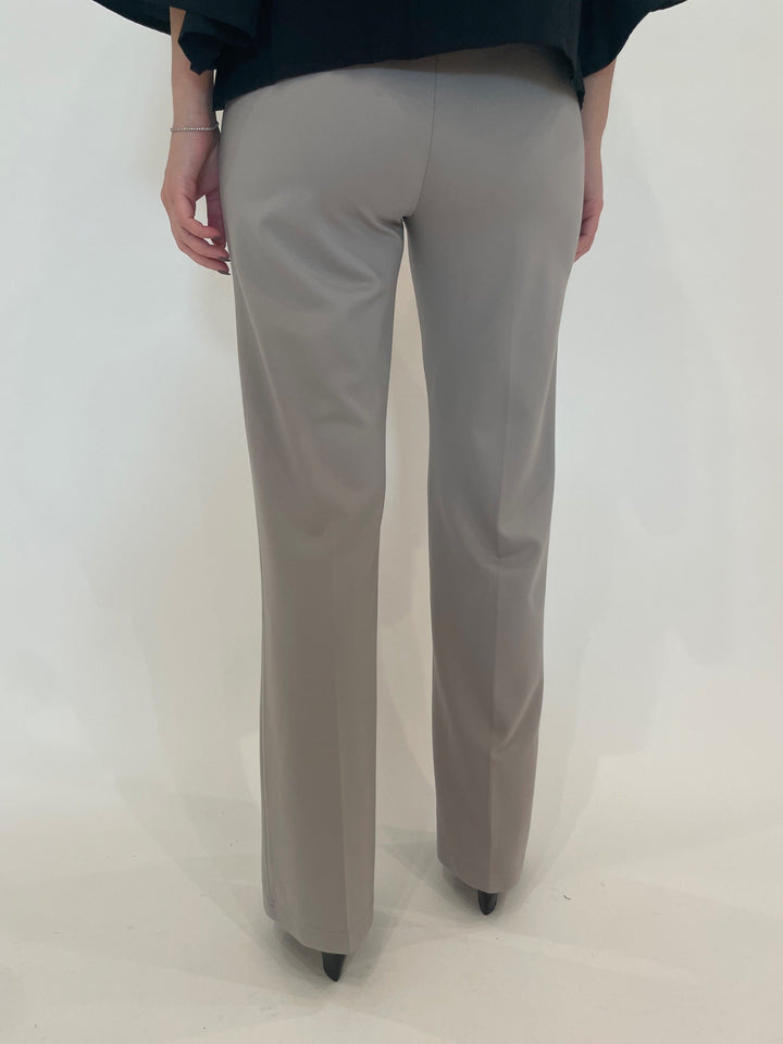 Peace of Cloth Jules Paramount Knit Pants in Gravel available at Barbara Katz