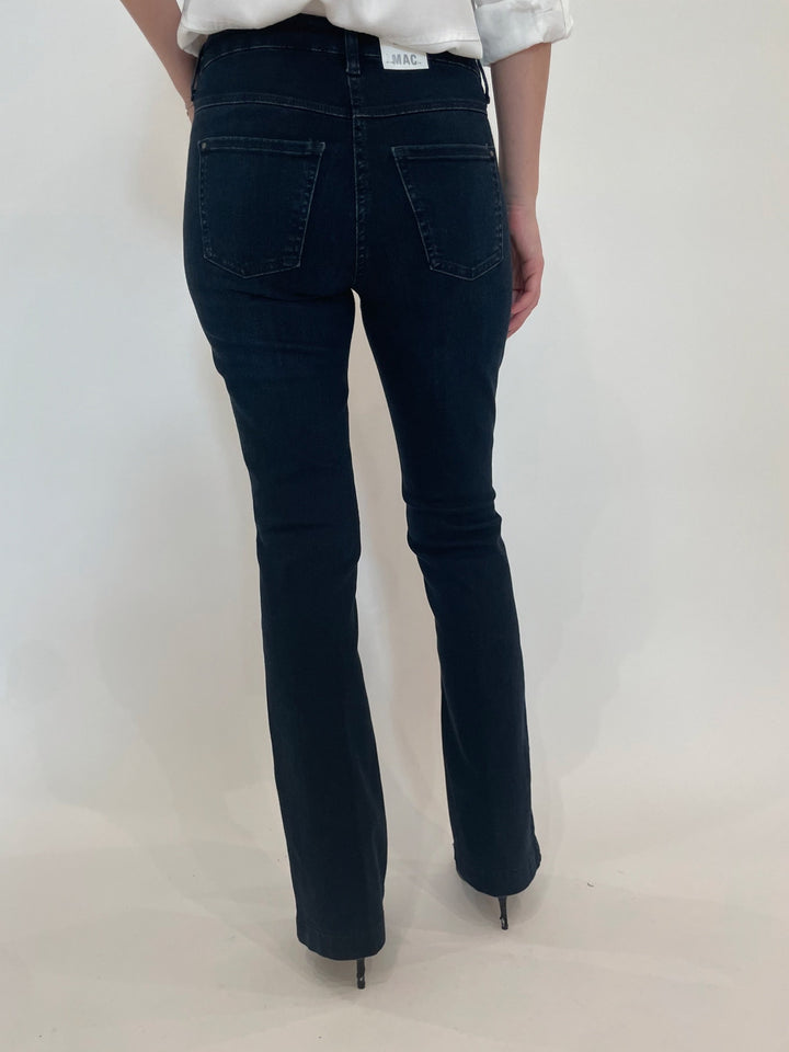 MAC Dream Boot Jeans 32" in Midnight Blue Wash available at Barbara Katz