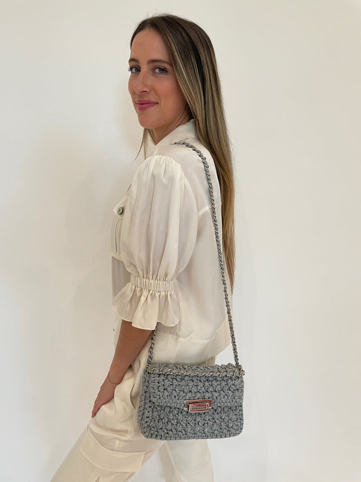 Lorenza Gandaglia Small Bagatelle in Ghisa Combo available at Barbara Katz