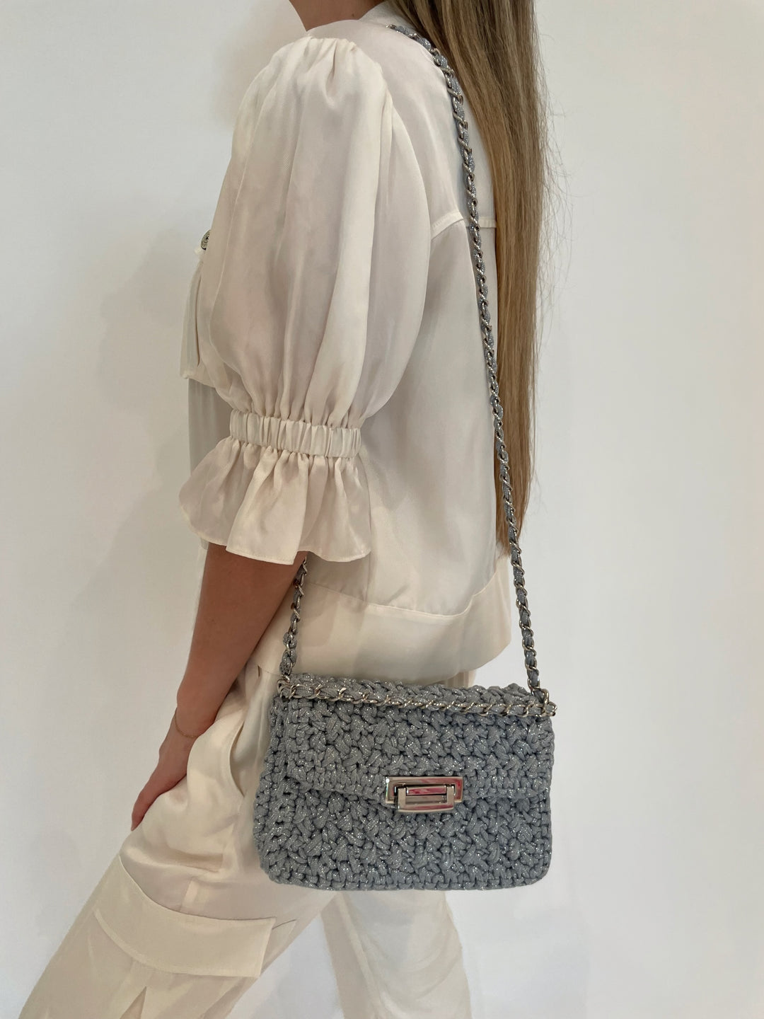 Lorenza Gandaglia Small Bagatelle in Ghisa Combo available at Barbara Katz