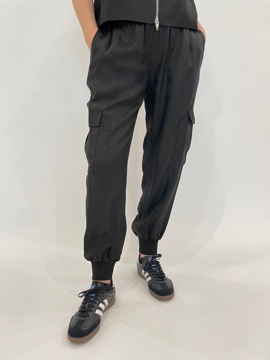 Cinq a Sept Giles Pants in Black available at Barbara Katz