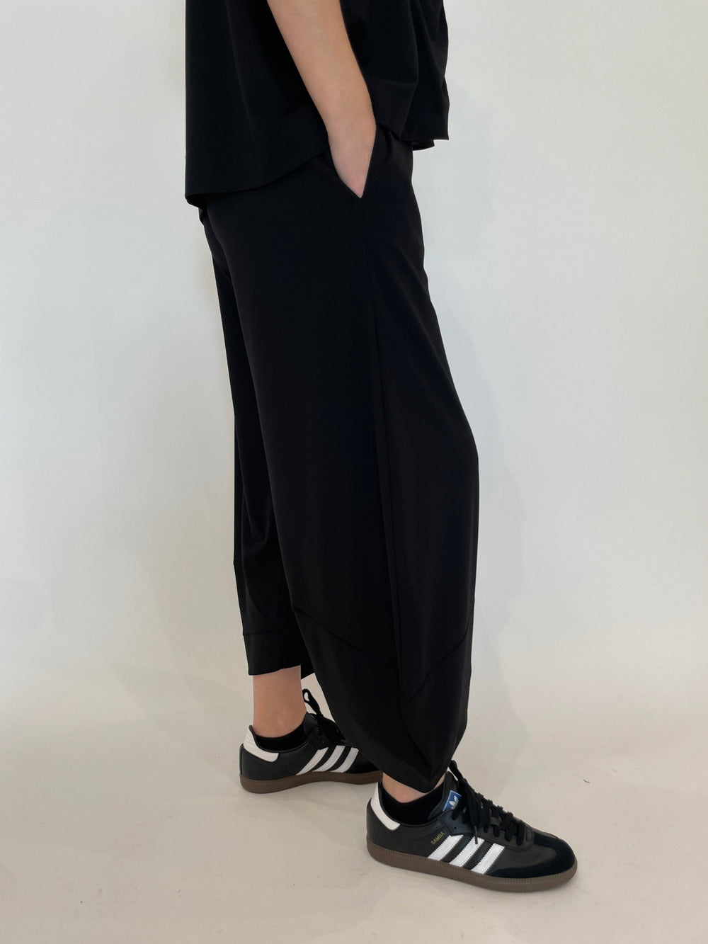 Ozai N Ku Lana Lantern Pants in Black available at Barbara Katz