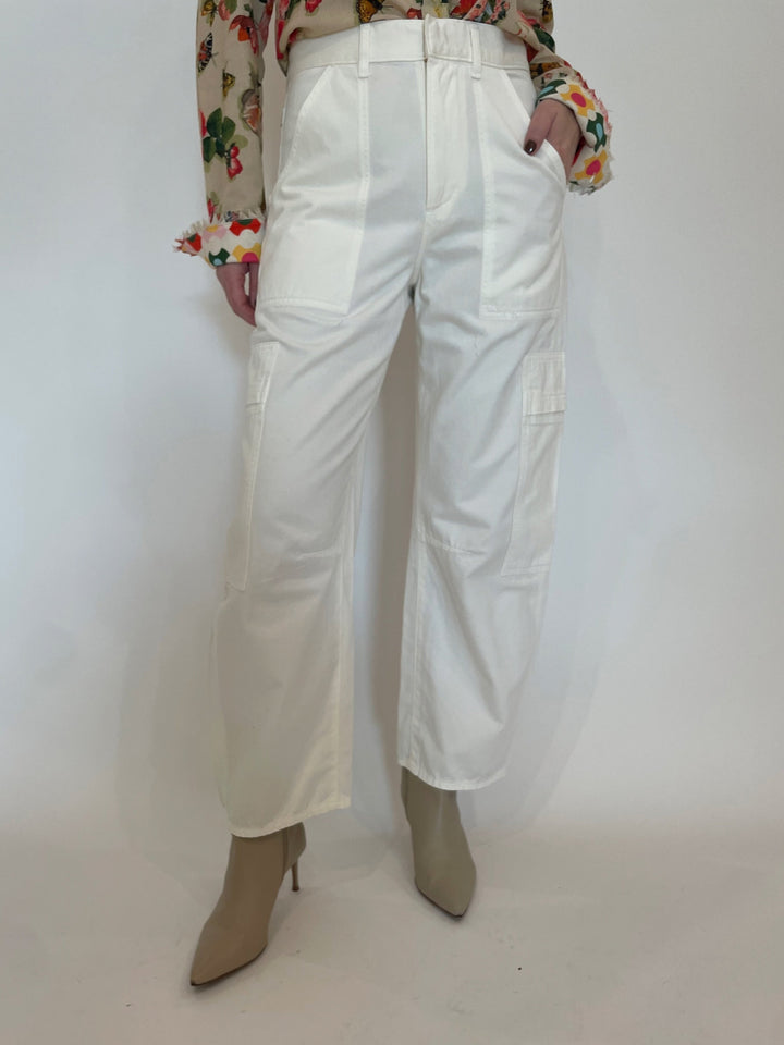 Citizens of Humanity Marcelle Low Slung Easy Cargo Pants in Pashmina available at Barbara Katz