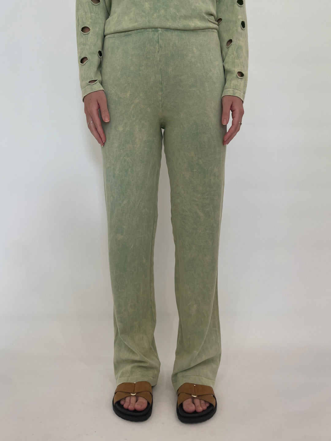 BK Leanne Hand Wash Pants in Pine available at Barbara Katz