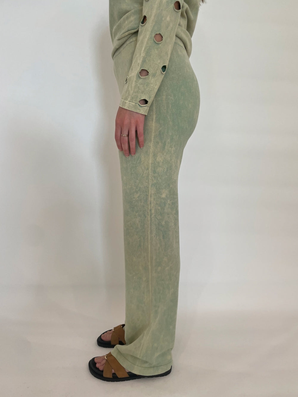 BK Leanne Hand Wash Pants in Pine available at Barbara Katz