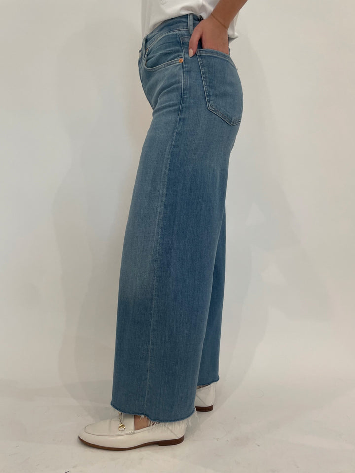 Citizens of Humanity Lyra Crop Wide Leg Jeans in Bhodi available at Barbara Katz