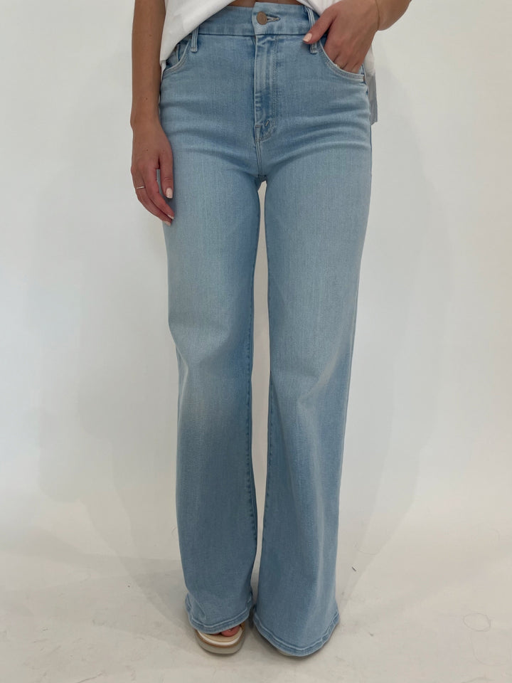 Mother The Roller Sneak Jeans in Ball's In Your Court available at Barbara Katz