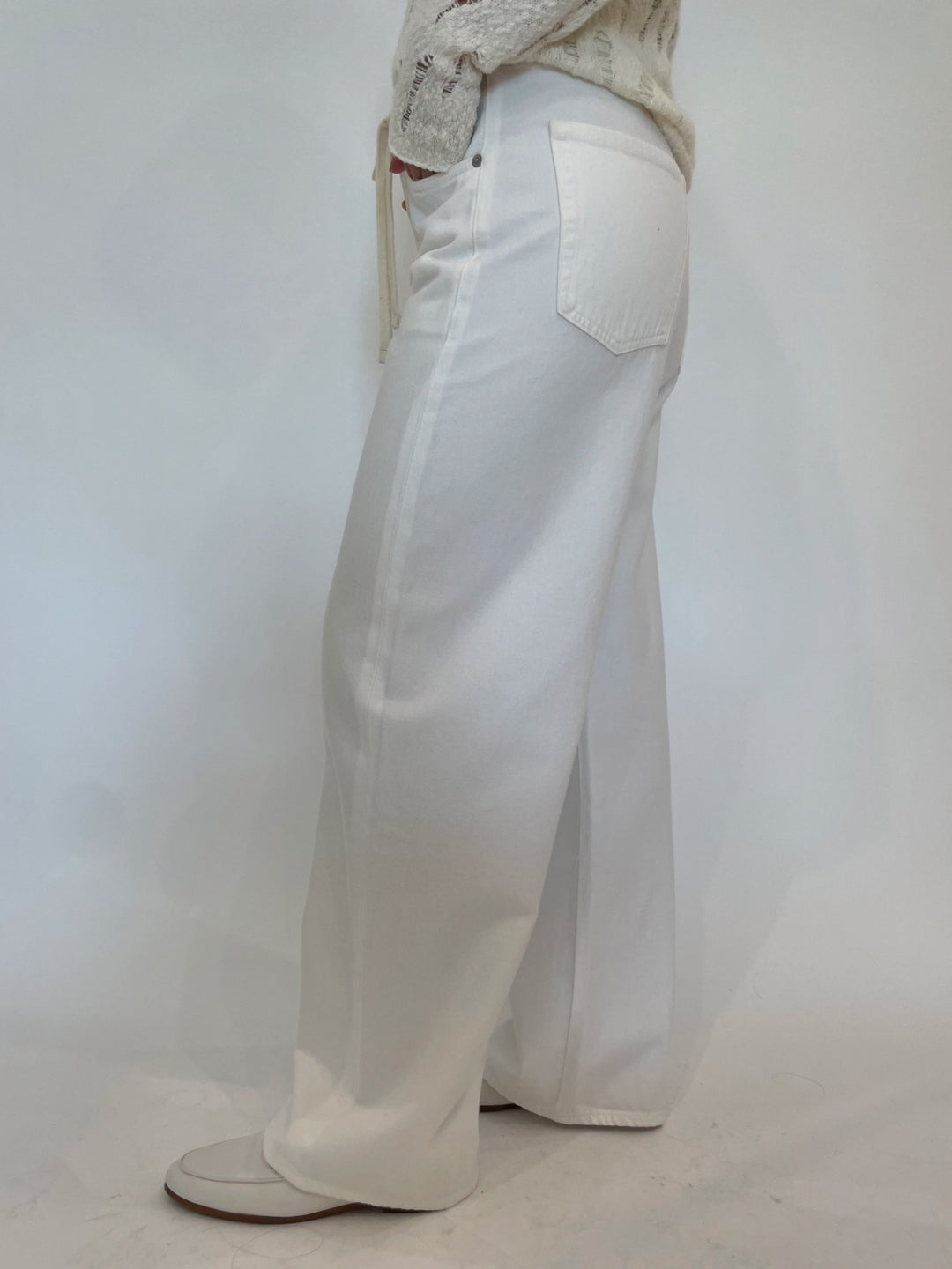 Citizens of Humanity Brynn Drawstring Trousers in Tulip available at Barbara Katz