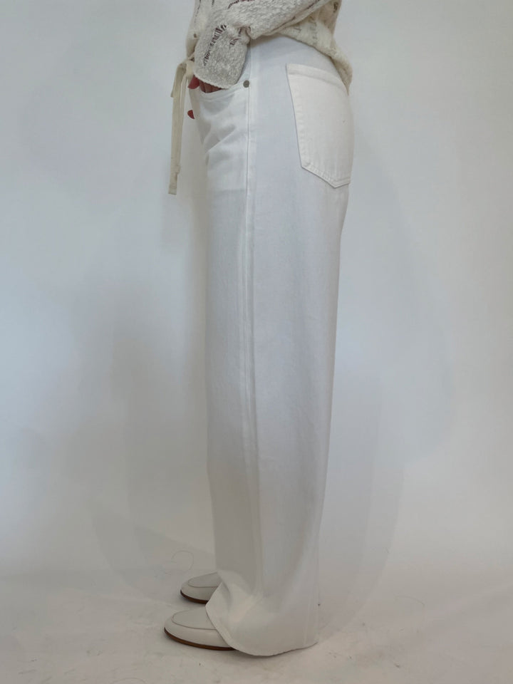 Citizens of Humanity Brynn Drawstring Trousers in Tulip available at Barbara Katz