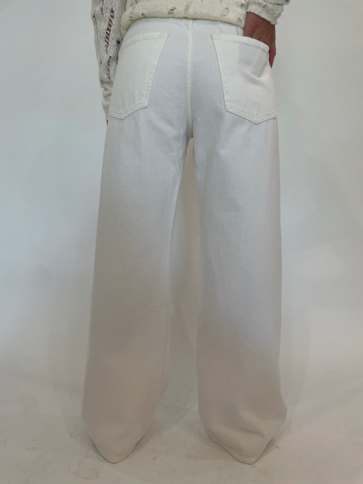 Citizens of Humanity Brynn Drawstring Trousers in Tulip available at Barbara Katz