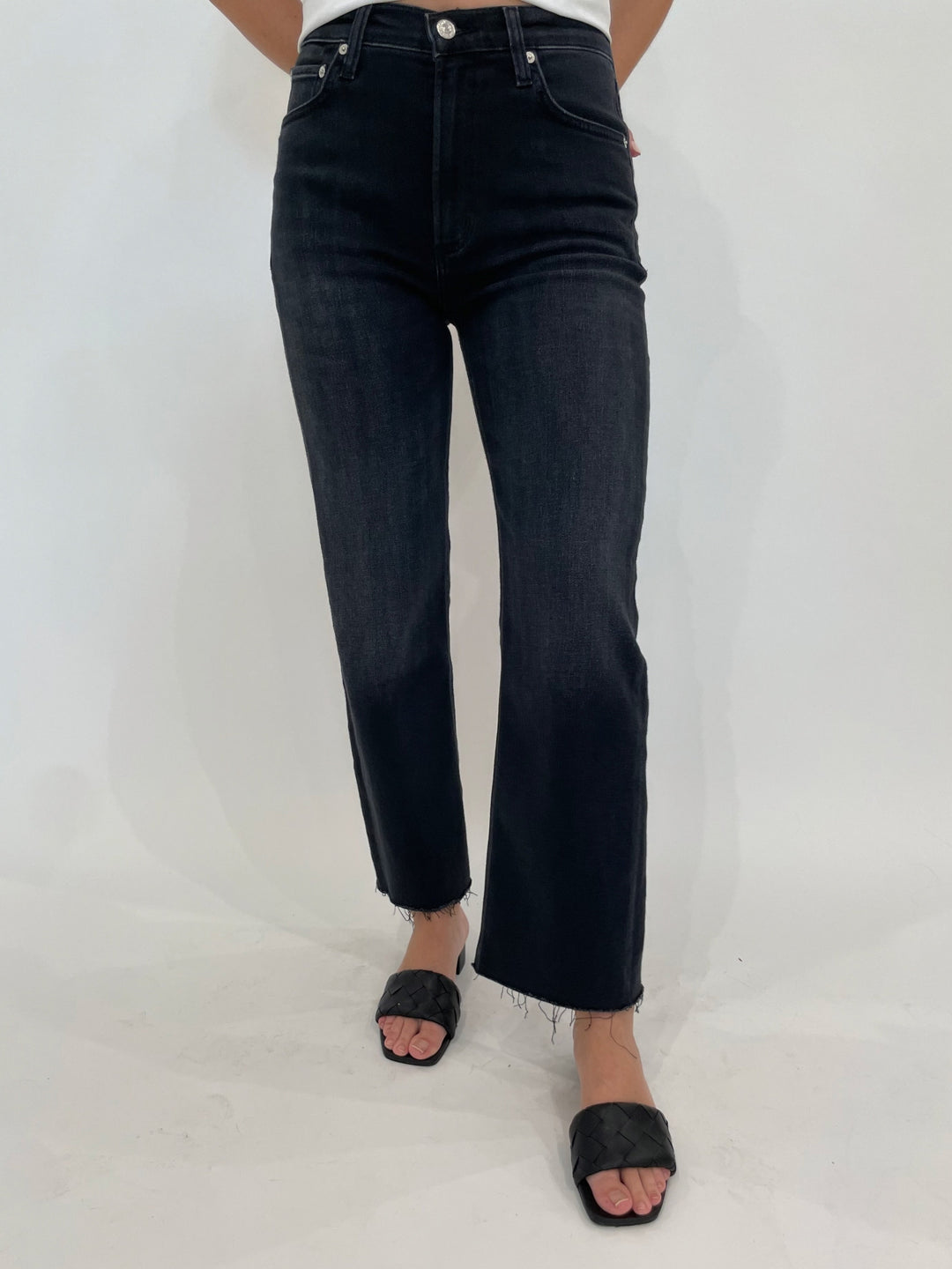 Citizens of Humanity Palma Straight Jeans in Medallion available at Barbara Katz