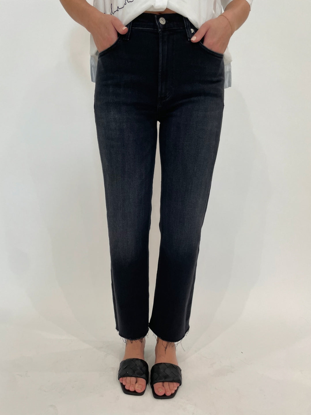 Citizens of Humanity Palma Straight Jeans in Medallion available at Barbara Katz