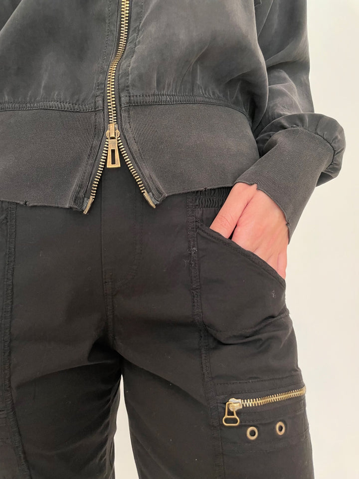 Wearables Acker Slim Pants in Black available at Barbara Katz