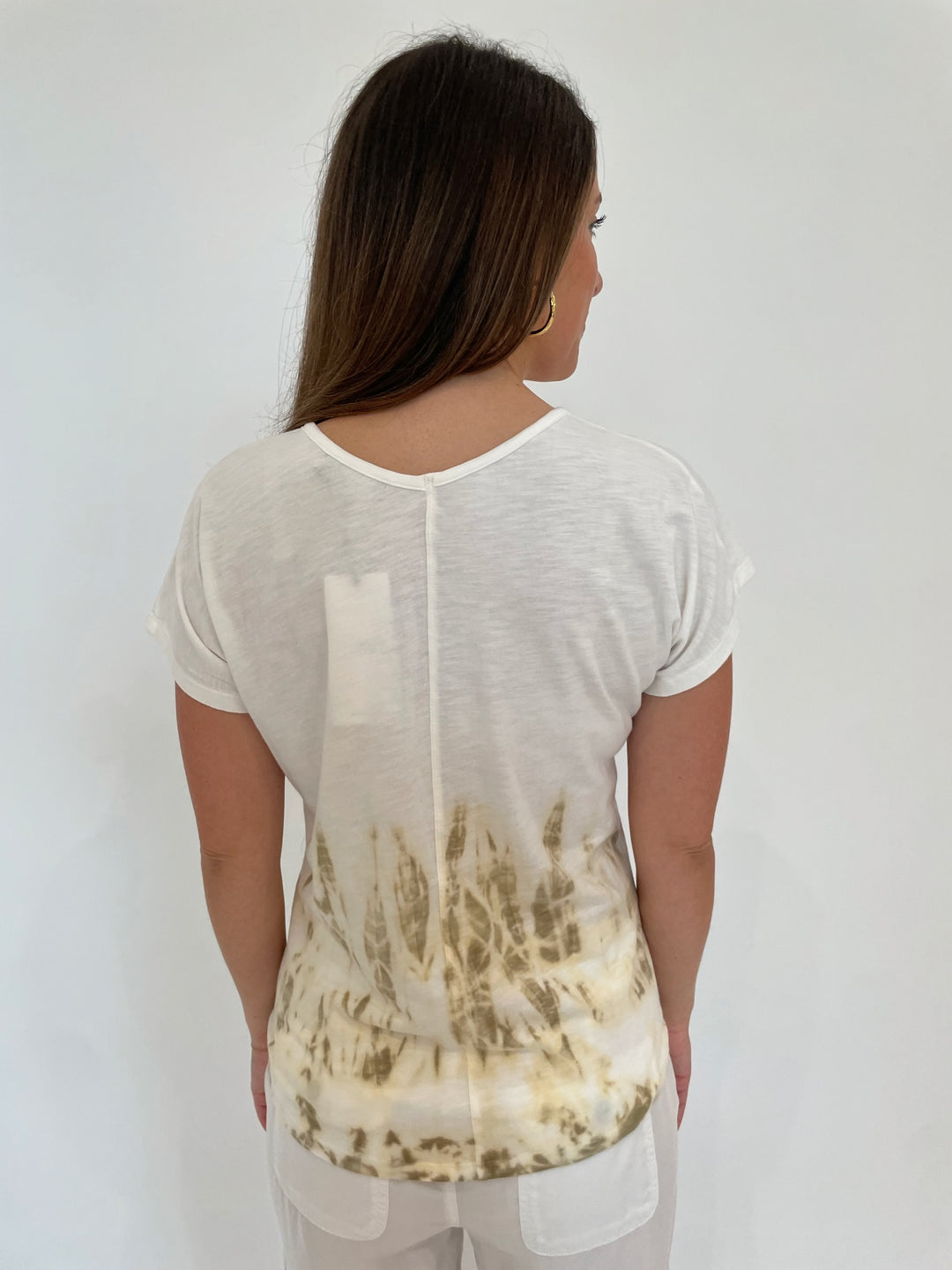 Wearables Slub Rian Top in Headland Wash Flourish available at Barbara Katz