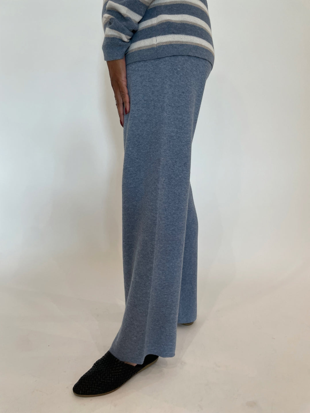 Kinross Double Knit Pants in Marlin available at Barbara Katz