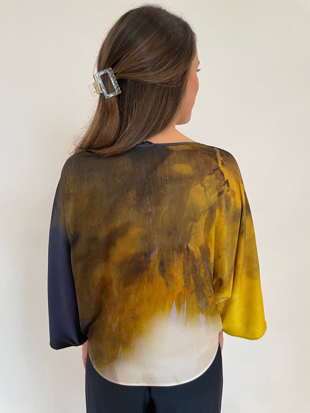 Lola & Sophie Amy Sunflower Top in Sun available at Barbara Katz