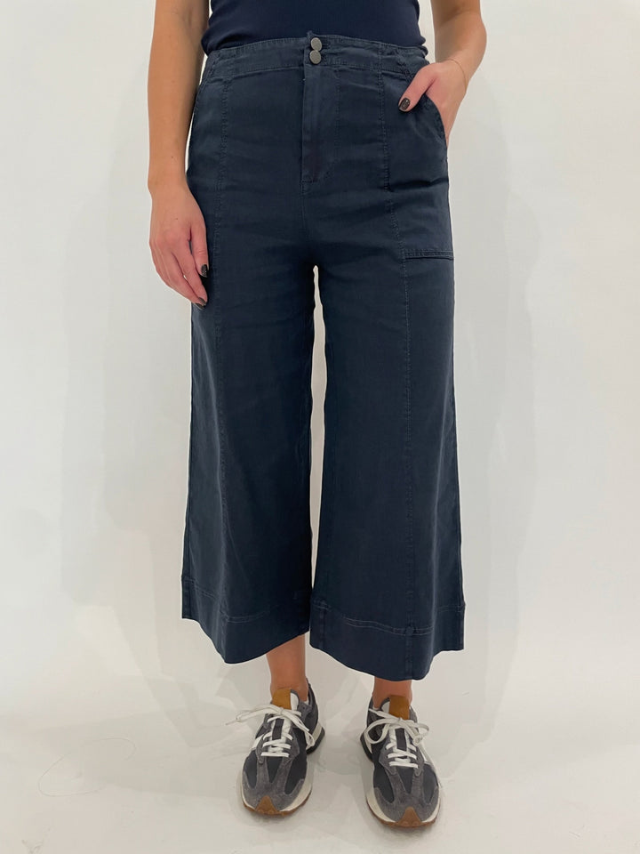 Marrakech Santorini Pants in Blue Nights available at Barbara Katz