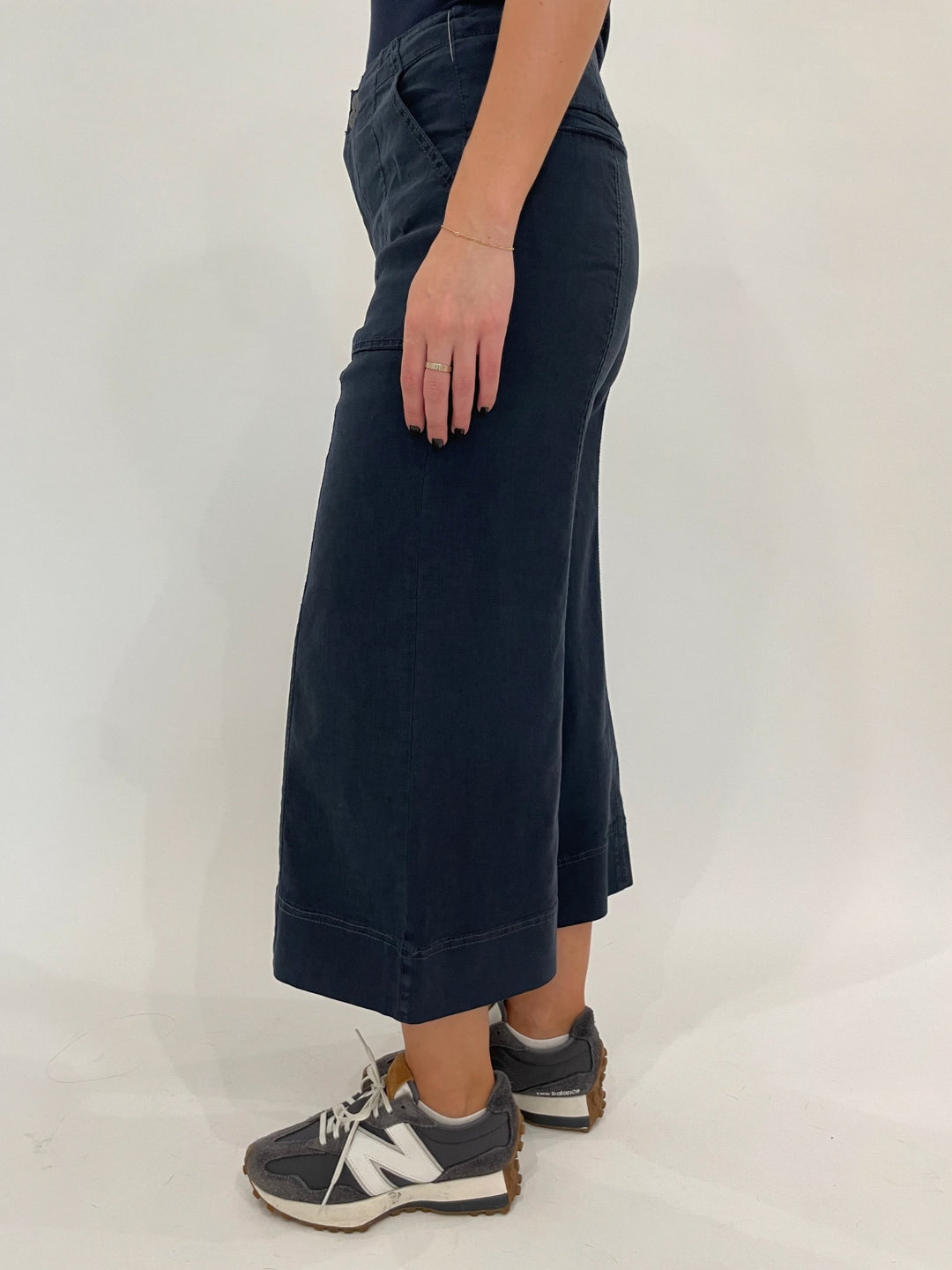 Marrakech Santorini Pants in Blue Nights available at Barbara Katz