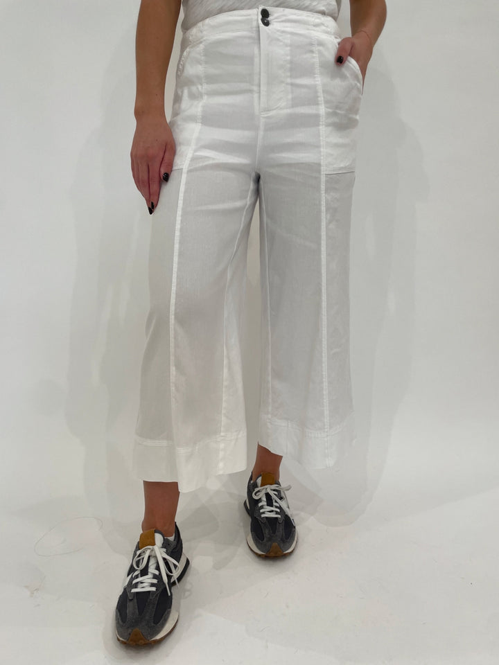 Marrakech Santorini Pants in White available at Barbara Katz