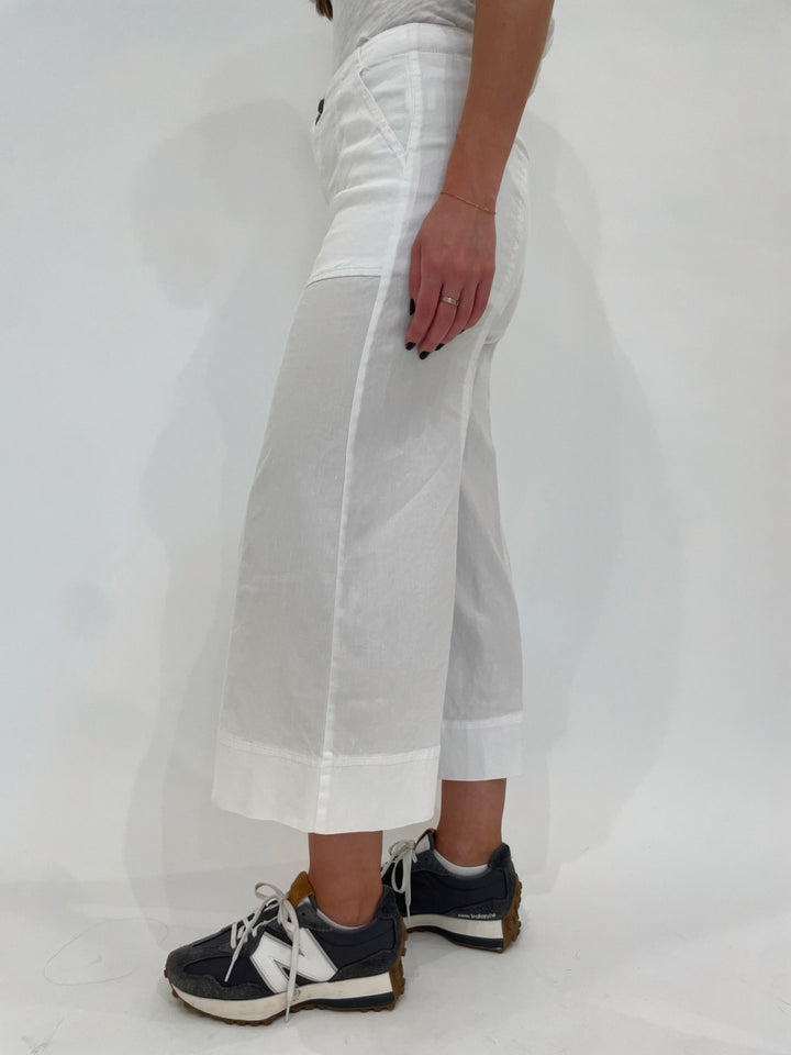 Marrakech Santorini Pants in White available at Barbara Katz