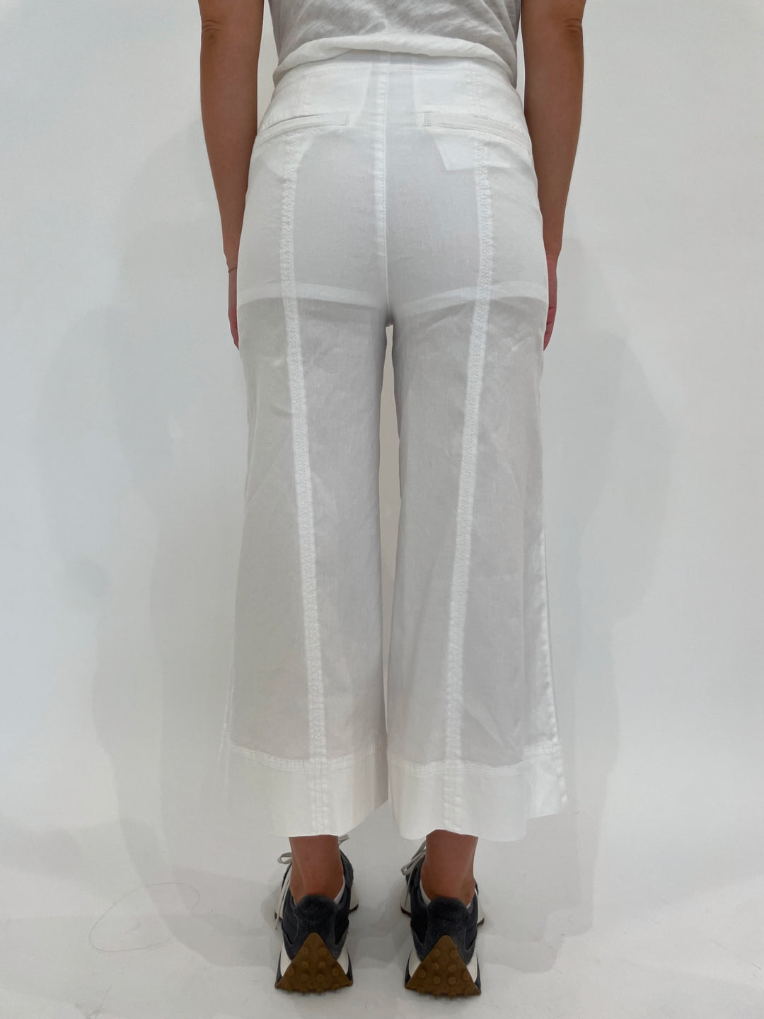 Marrakech Santorini Pants in White available at Barbara Katz