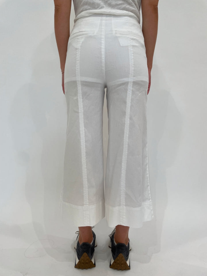 Marrakech Santorini Pants in White available at Barbara Katz