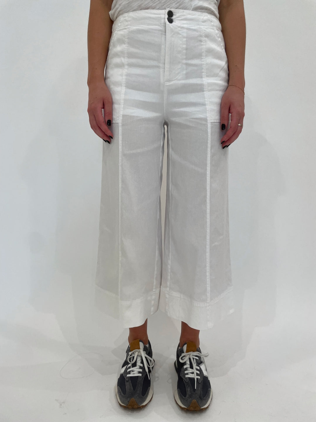 Marrakech Santorini Pants in White available at Barbara Katz