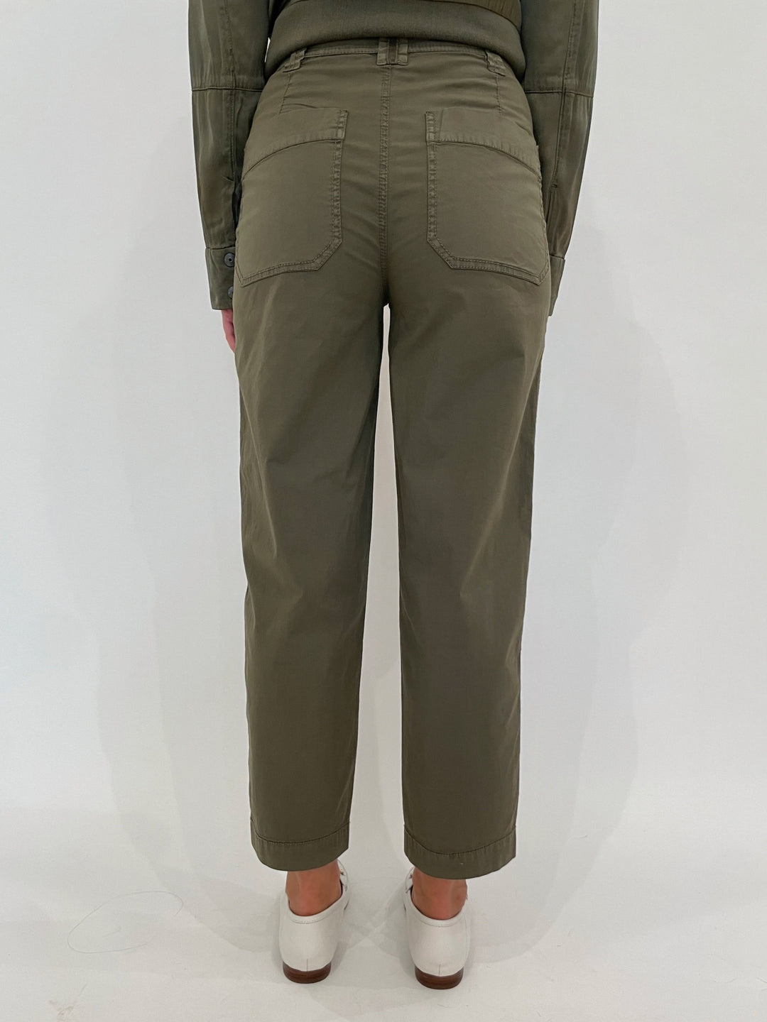 Marrakech Azure Pants in Oregano available at Barbara Katz