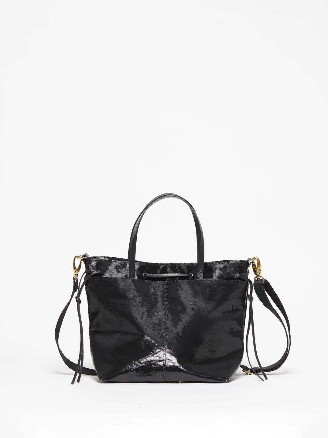 Jack Gomme Emy Linen Tote Bag - Noir available at Barbara Katz