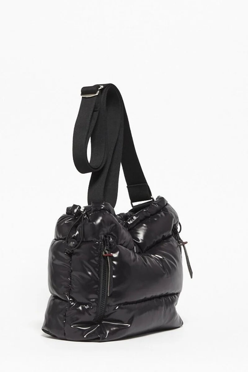 Jack Gomme Meribel Shoulder Bag - Noir available at Barbara Katz