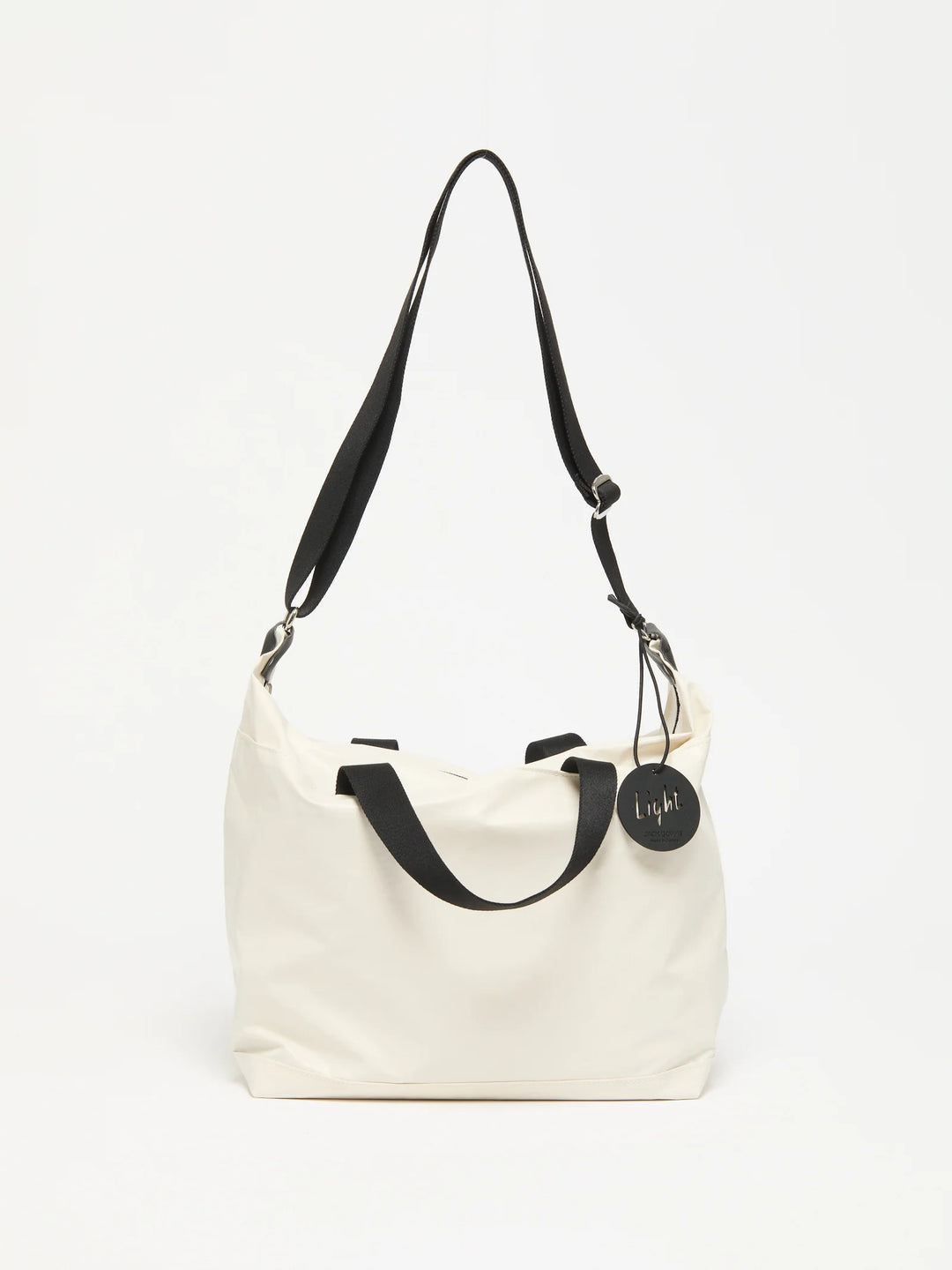 Jack Gomme Orta Shoulder Bag in Matte Ecru available at Barbara Katz