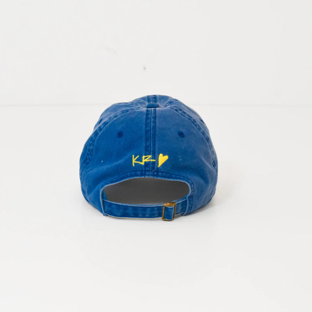 Kerri Rosenthal KR La Paradise Baseball Cap - Indigo