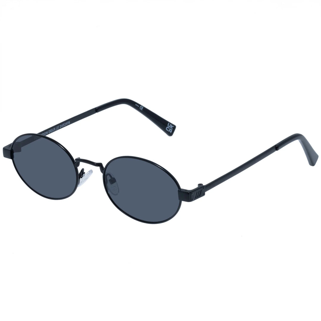 Le Specs Poseidon Deux Sunglasses - Matte Black